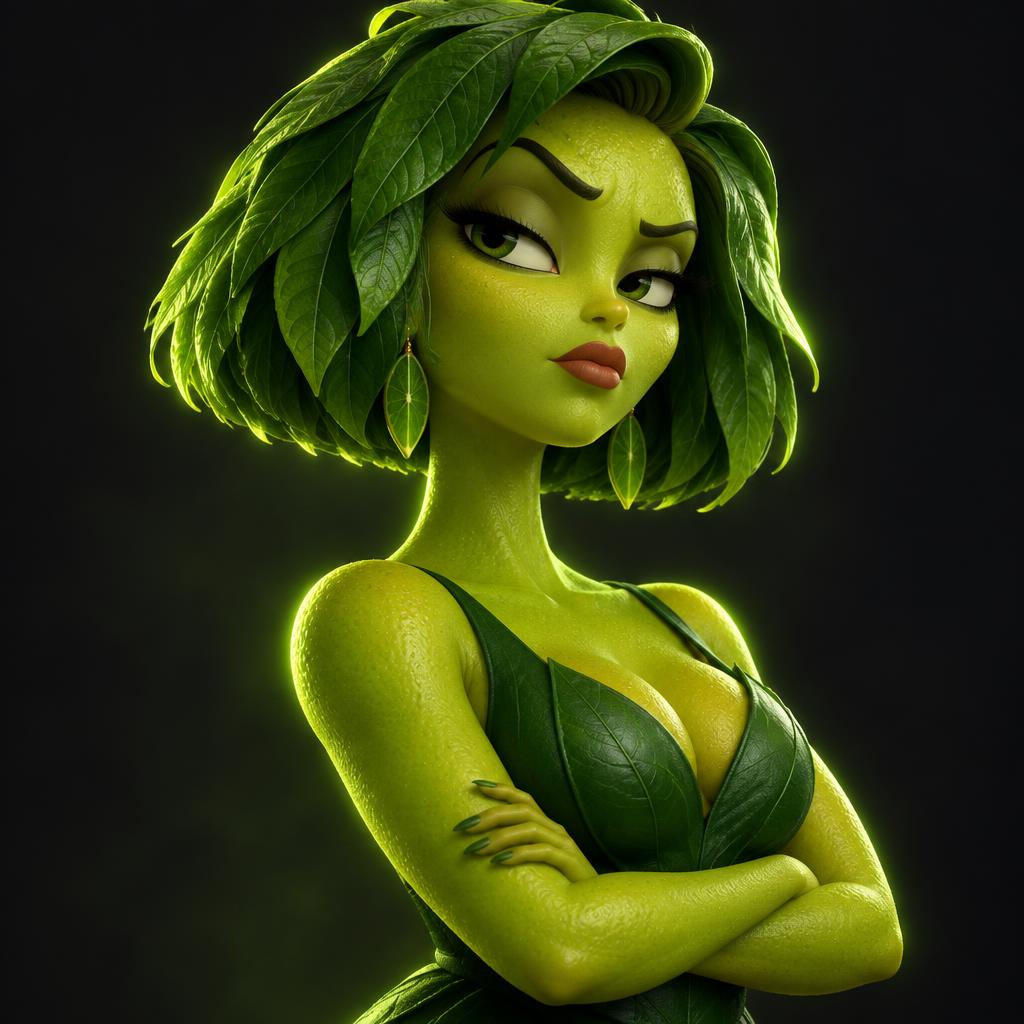 Limona, personaje limón de FrutiShorts