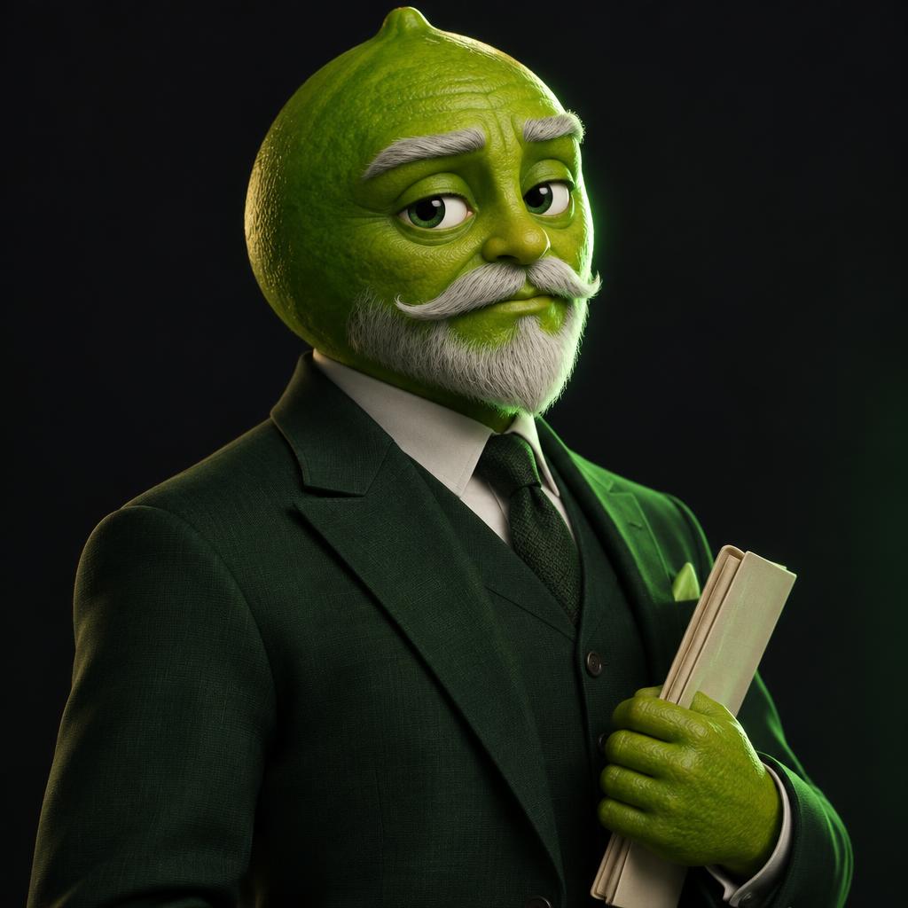 Señor Lima, personaje lima de FrutiShorts